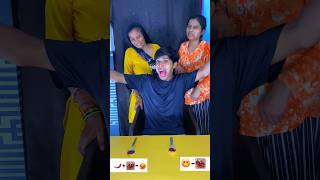 eating the jam or chilli 🌶 🥵 challenge 😆🤣 P3 funfamily funny trending shorts [upl. by Colville]