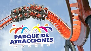 🎢 PARQUE DE ATRACCIONES Madrid 2024 4K ✅ ¡¡Todas las Atracciones España [upl. by Parent85]