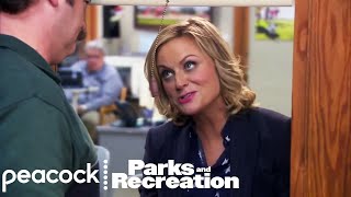 Parks and Recreation  Opposites Attract The Ron and Leslie Mashup Digital Exclusive [upl. by Eilagam]