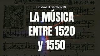 La música en el Renacimiento IV Música sacra entre 1520 y 1550 en un minuto más o menos [upl. by Sucramd940]