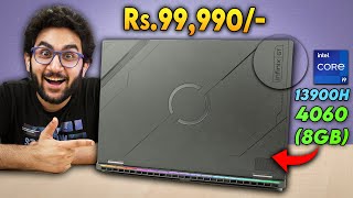 RTX 4060 Light Weight Gaming Laptop Under Rs 1 Lakh  Infinix GT Book i913900H [upl. by Lemmy]