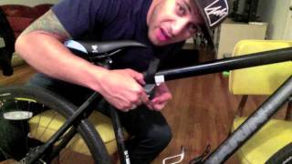 Kryptonite U Lock  Mount Installation 2 Minute Video [upl. by Christel]