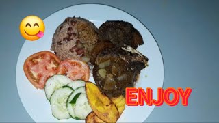 HOW I DO OVEN JERK PORK ENJOY food blessings [upl. by Taddeo208]