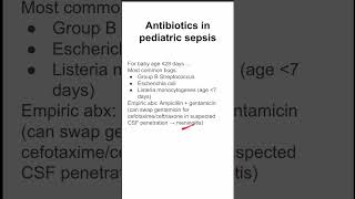 Antibiotics in pediatric sepsis [upl. by Malan878]