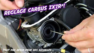 Réglage carburateurs moto  tout savoir pour éviter trous et acoups en acceleration [upl. by Arabele]