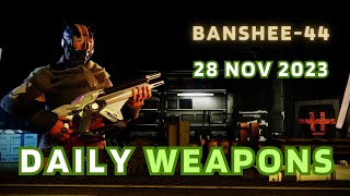 A good Fugue55 sniper rifle today  Banshee44 Destiny 2 D2 Gunsmith Official Weapon Inventory [upl. by Miche]