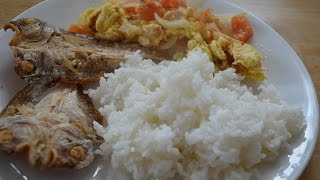 How to Fry Bulad Besugo Pinikas Dried Fish for Crunchier Taste [upl. by Gniliem]