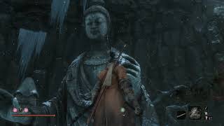 Sekiro  71 Sunken Valley Passage 1 Great Serpent Riven Cave Adamantite Monkeys Bodhisattva [upl. by Raval]