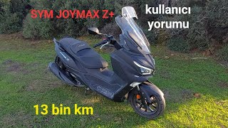 SYM JOYMAX Z ile 13 bin km [upl. by Faludi62]