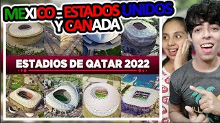 ECUATORIANOS REACCIONAN a Los INCREÍBLES estadios del Mundial 2026 México Estados Unidos y Can [upl. by Elhsa44]