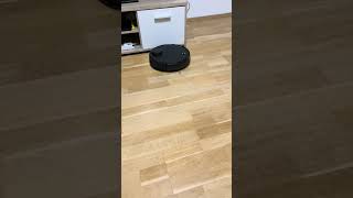 This robot vacuum cleaner is very cute 🥰😍 vacuumcleaner robot [upl. by Yortal31]