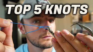 TOP 5 Knots You Should Know Beginners Guide to Fishing [upl. by Walliw]