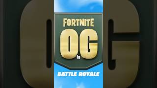 Chapter 1 OG Is Returning To Fortnite FOREVER [upl. by Auod125]