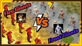 Fire Giants Vs Frost Giants  Age of Mythology [upl. by Hoes]