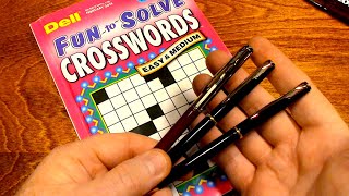 Crossword Puzzle 14 Start to Finish  ASMR Sleep [upl. by Hasin692]