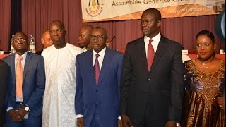 Assemblée Générale de l’UMS Me Sidiki Kaba rassure les magistrats le 6 aout 2016 a saly [upl. by Lita236]