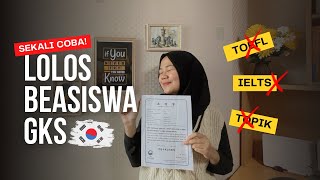 Lolos Beasiswa ke Korea Selatan🇰🇷 tanpa TOEFLIELTS Kok Bisaaa  TONTON VIDEO INI [upl. by Dannel]