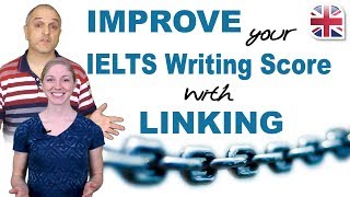 IELTS Writing  Using Linking Words and Phrases to Improve Your Score [upl. by Aluin]