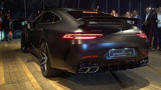 2019 MercedesAMG GT 63 S 4Door SOUND amp REVS [upl. by Belden25]