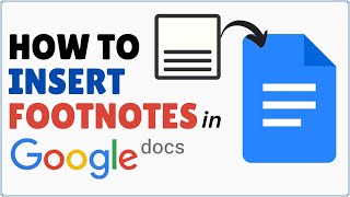 How to Add Footnotes in Google Docs  Insert a Footnote in Google Docs [upl. by Nosdivad50]