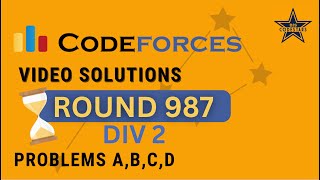 Codeforces Round 987 Div 2 Post Contest Discussion A  D By Jenil Shah [upl. by Oirobil]