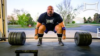 BRIAN SHAWS INSANE 1001 LB DEADLIFT [upl. by Nimajneb160]