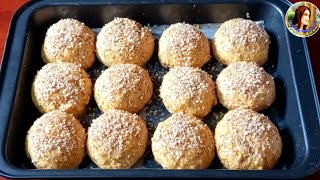 බ්‍රෙඩ් රෝල්ස් 👍  Super Soft Healthy Bread Rolls  Wholemeal flour Dinner Rolls  Easy Soft Bread [upl. by Halland]