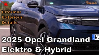 2025 Opel Grandland – Elektro und Hybrid  Interieur  Features alle Details [upl. by Chill]