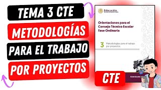 PASO A PASO TEMA 3 METODOLOGÍAS PARA EL TRABAJO POR PROYECTOS [upl. by Allix]