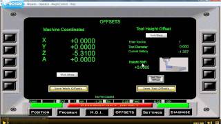 How to set the Tool offset [upl. by Efioa]
