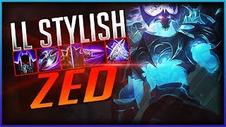 Zed quotLL Stylishquot Montage 2  Best Zed NA  League of Legends [upl. by Enautna]