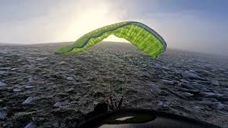 Slieve Donard Paragliding rocky takeoff [upl. by Mini830]