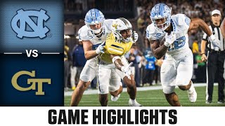 North Carolina vs Georgia Tech Game Highlights  2023 ACC Football [upl. by Missy]