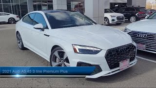 2021 Audi A5 45 S line Premium Plus Hatchback Livermore Pleasanton Dublin Tracy Fremont San Ram [upl. by Erised]