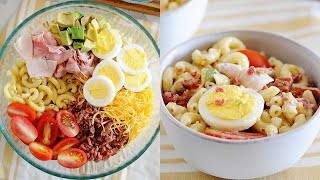 Cobb Pasta Salad with Ranch Dressing [upl. by France]