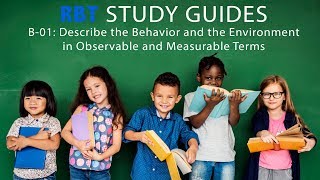 Defining Behaviors  Behavior Technician BT Exam Review [upl. by Inahet945]