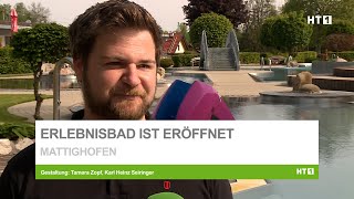 Erlebnisbad Mattighofen ist eröffnet [upl. by Apgar]