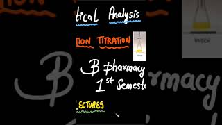 FREE B PHARMACY 1ST SEMESTER LECTURES ✅ 2024 pharmacy bpharmacy1stsem bpharmacy [upl. by Claudie]