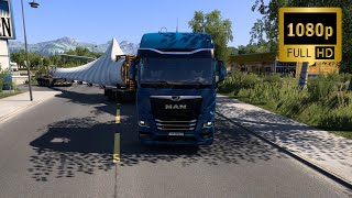 Man THX GX Realistic Driving Euro Truck Simulator 2 Drive Gameplay in full HD ETS2 149 [upl. by Sahc238]