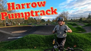 Harrow Pump Track first look [upl. by Elnora330]