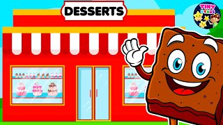 World Of Sweets  Learning Desserts For Children  Sweets For Kids  Desserts Learning [upl. by Papst]