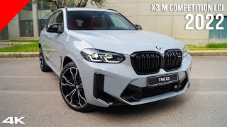 NEW X3 M COMPETITION A Detailed Review Inside the 2022 BMW X3 M Competition LCI F97 [upl. by Nimrac]