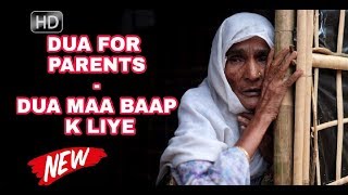 DUA Maa Baap k Liye  DUA FOR PARENTS  By Saad Al Qureshi  HD [upl. by Aliuqehs958]