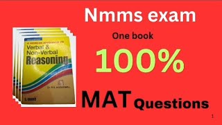 NMMS SAT important QUESTIONPART 1 [upl. by Ecnerol]