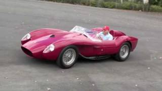 Ferrari Testa Rossa vs Aston Martin DBR1 Official Simeone Automotive Museum Video [upl. by Zetrom487]