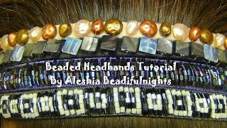 Beaded Headbands Tutorial [upl. by Poland82]