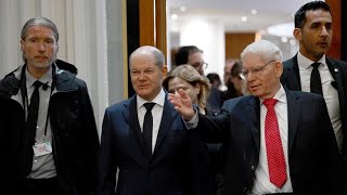 Scholz bekräftigt erneut Solidarität zu Israel [upl. by Fesoy593]