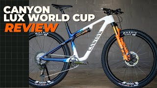 2023 Canyon Lux World Cup Review  A Scorchingly Fast XC Bike Thats Built For Racing [upl. by Ennaus]