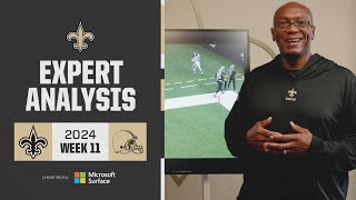 Expert Analysis Saints vs Browns  2024 NFL Week 11 [upl. by Gussman978]