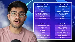 Champions League Group Stage Draw Reaction  PART 2 [upl. by Devora]